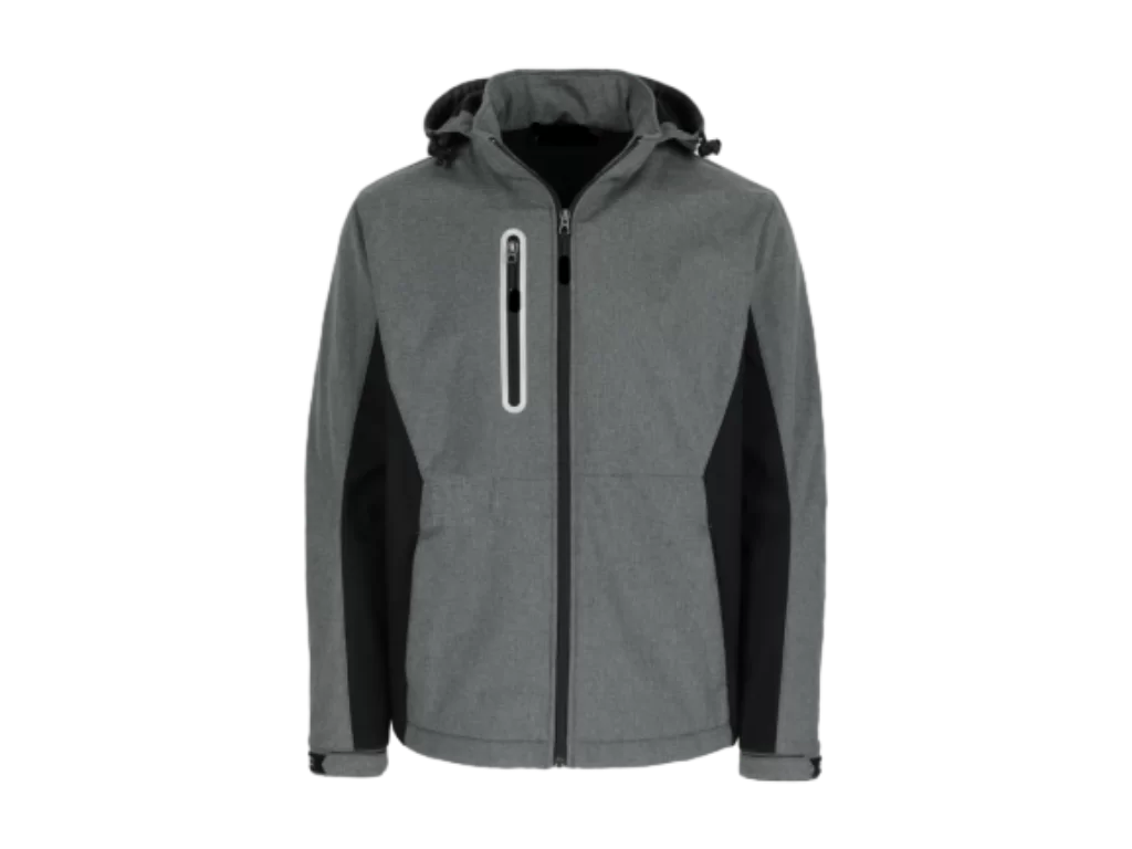 Pracovní reflexní bunda z softshell vodotěsná / prodyšná / repelent vody